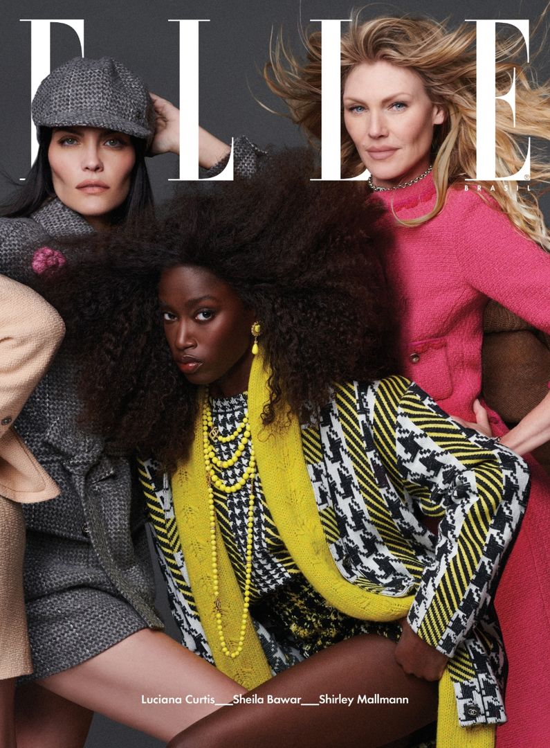 ELLE Brasil Vol. 16 (Mai/24) Capa 03: Luciana Curtis, Sheila Bawar e Shirley Malmann