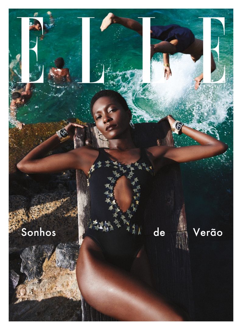 ELLE Brasil Vol. 14 (Dez/23) Capa Maiô com Estrelas