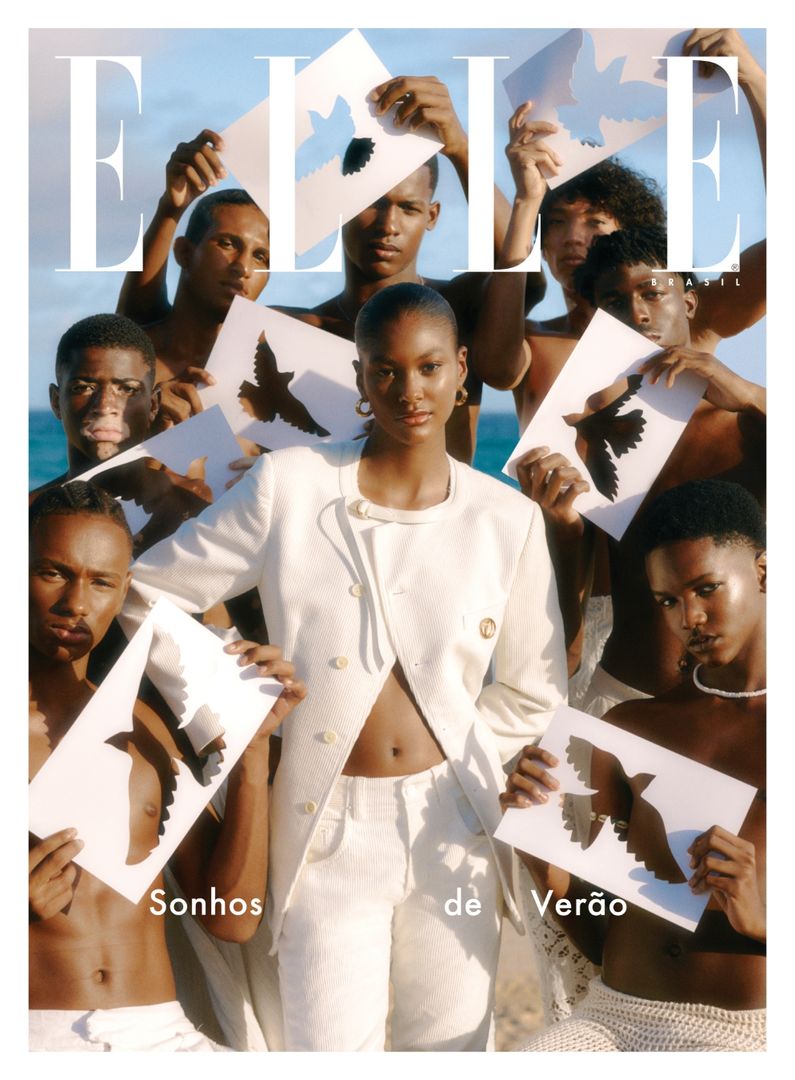 ELLE Brasil Vol. 14 (Dez/23) Capa Foto em Grupo