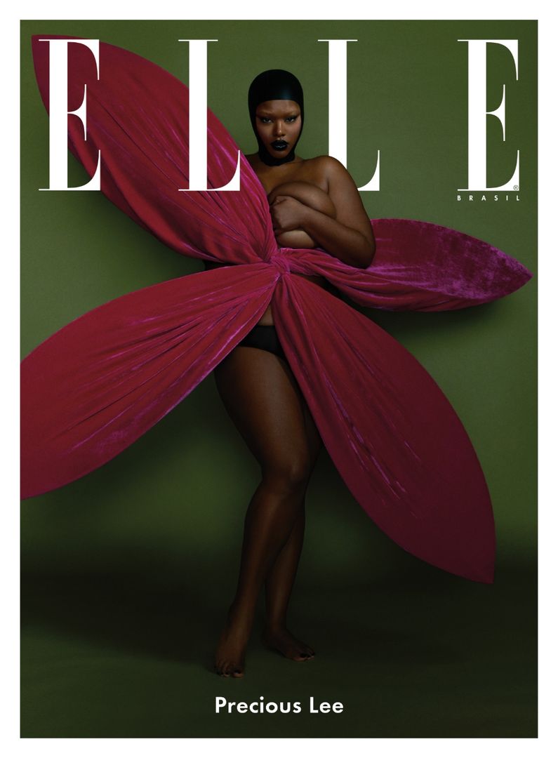 ELLE Brasil Vol. 13 (Set/23) Precious Lee: Capa Flor