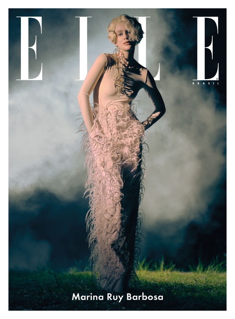 ELLE Brasil Vol. 11 (Mar/23) Marina Ruy Barbosa: Capa Fumaça