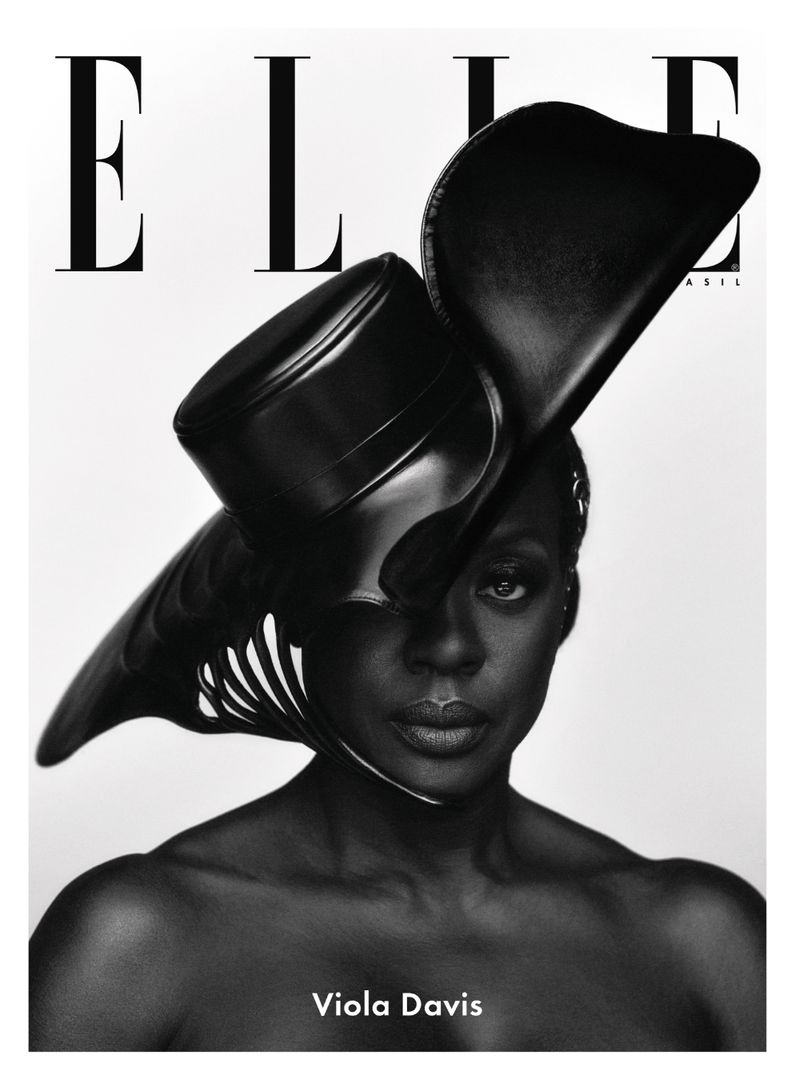 ELLE Brasil Vol. 9 (Set/22) Viola Davis: Capa Chapéu