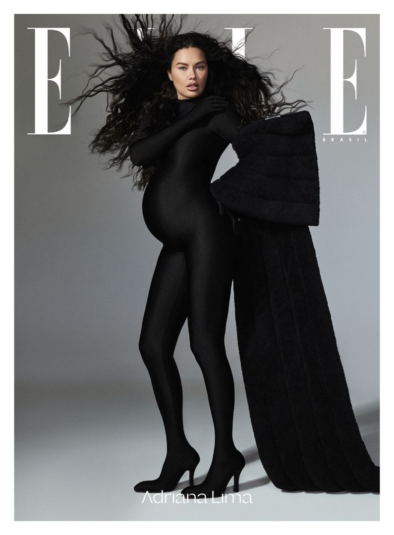 ELLE Brasil Vol. 8 (Mai/22) Adriana Lima: Capa Macacão