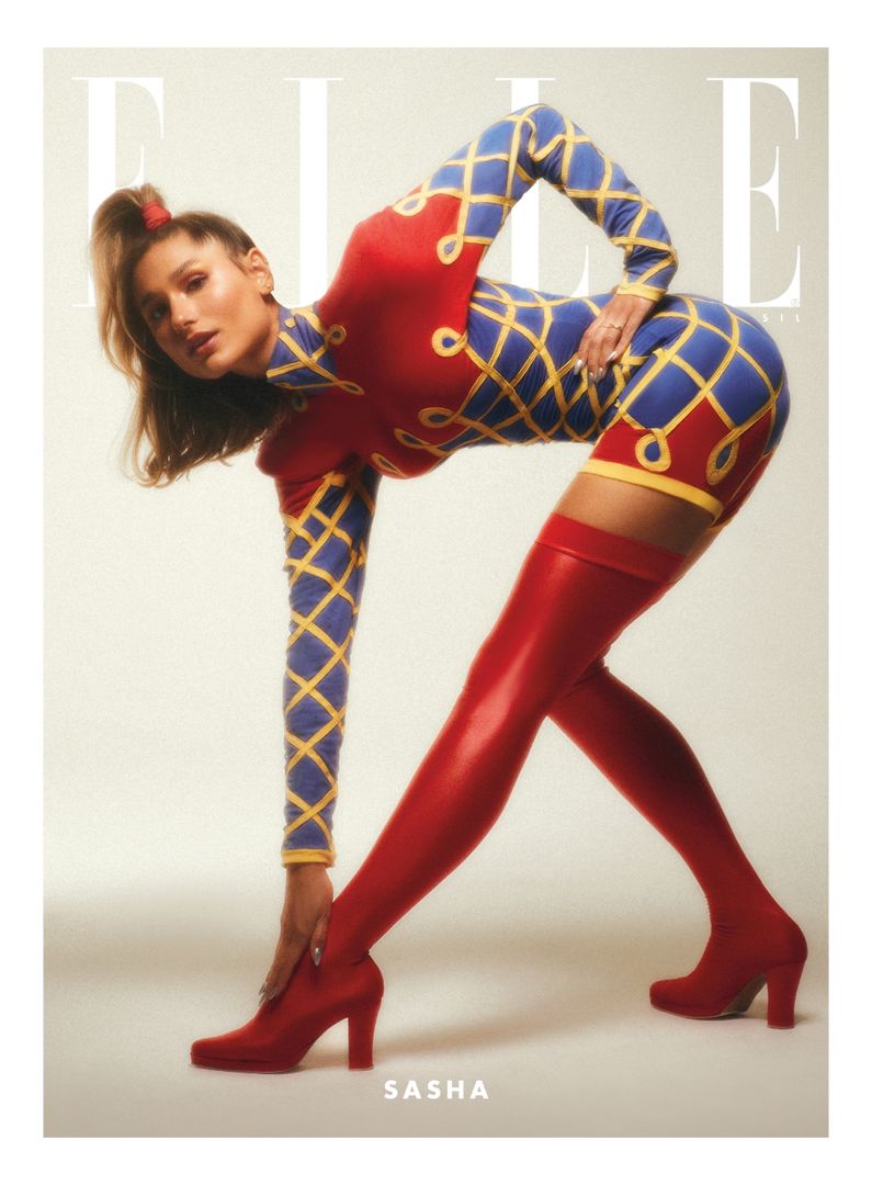 ELLE Brasil Vol. 7 (Mar/22) Capa Sasha (Pose)