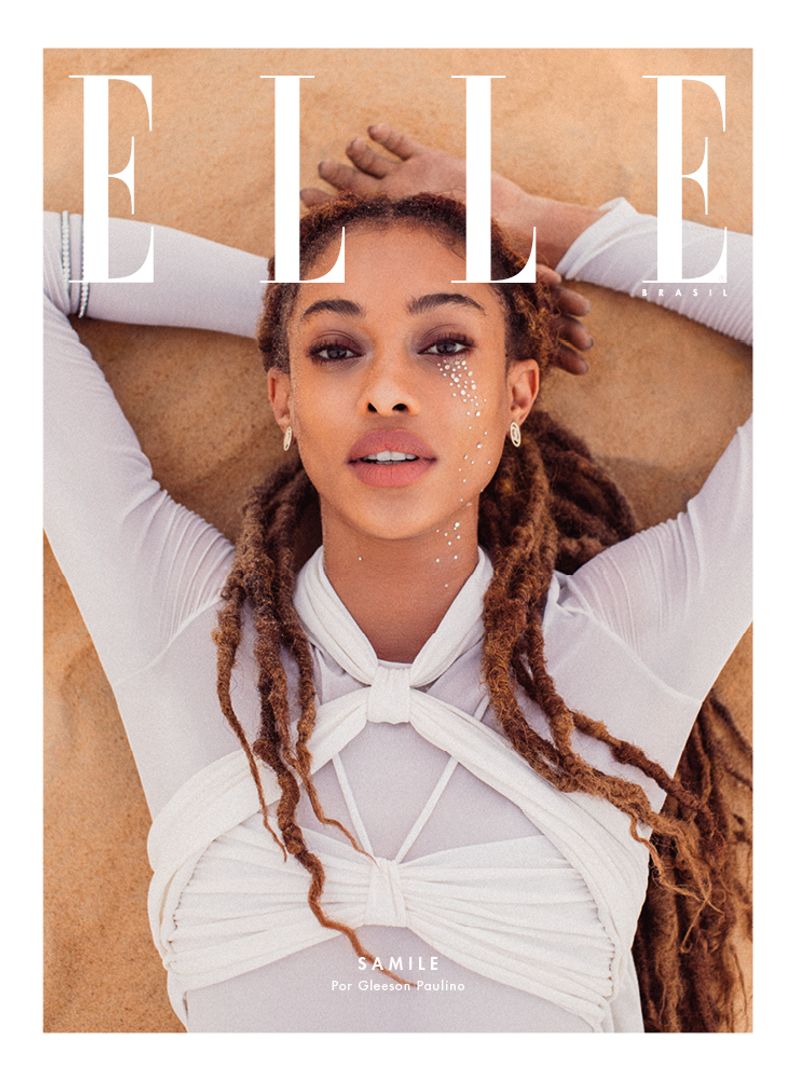 ELLE Brasil Vol. 6 (Dez/21) Capa Samile (Areia)