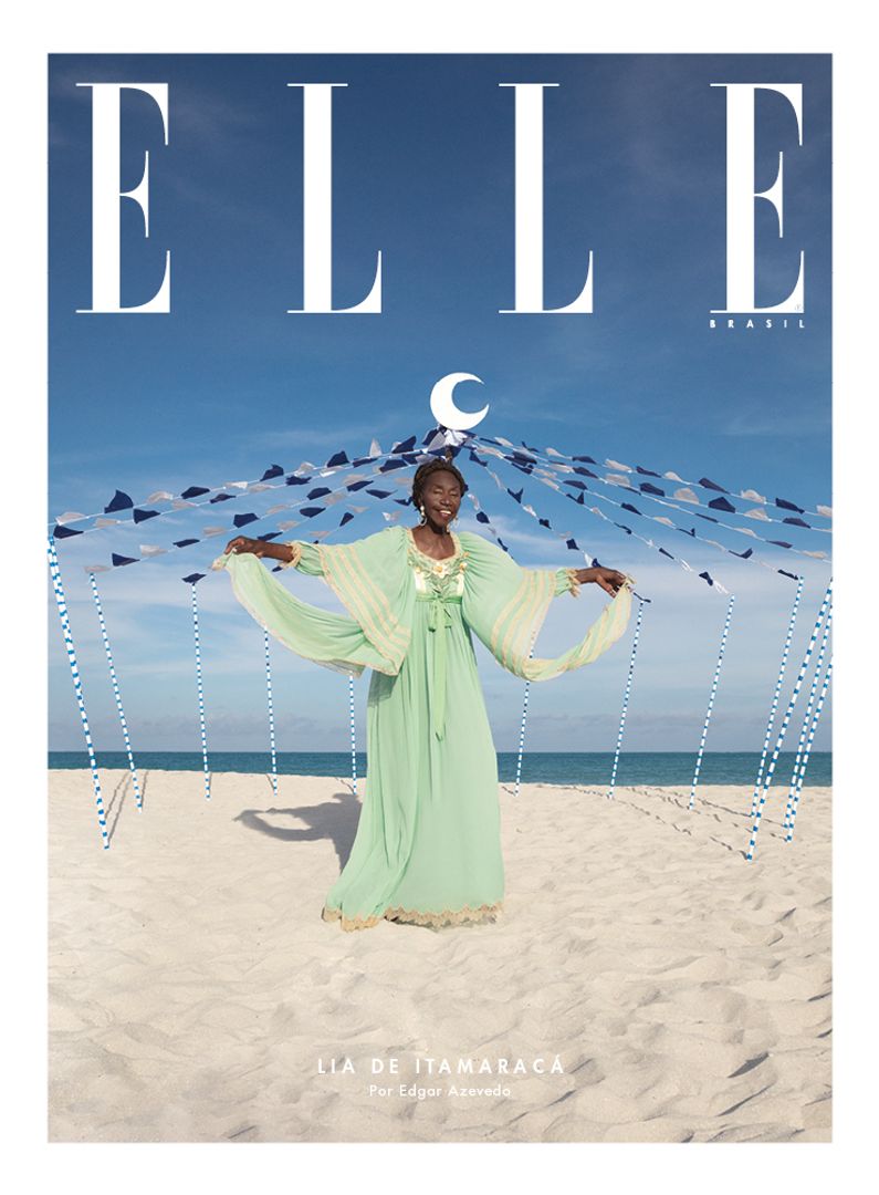 ELLE Brasil Vol. 6 (Dez/21) Capa Lia de Itamaracá