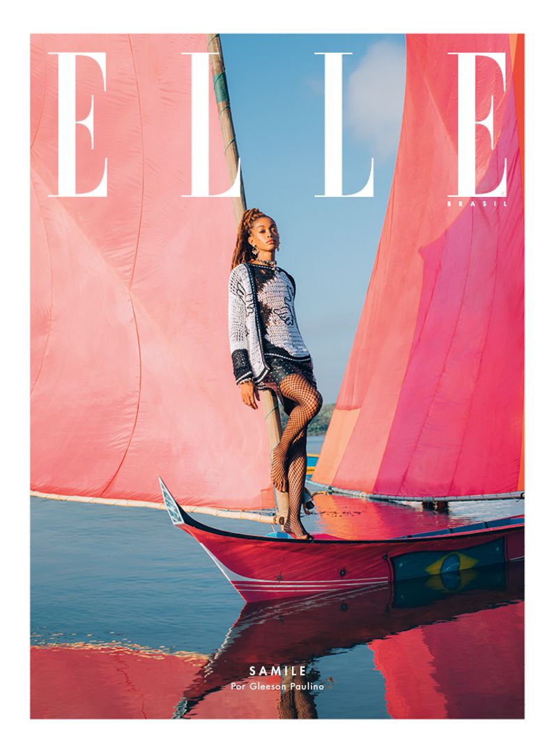 ELLE Brasil Vol. 6 (Dez/21) Capa Samile (Barco)