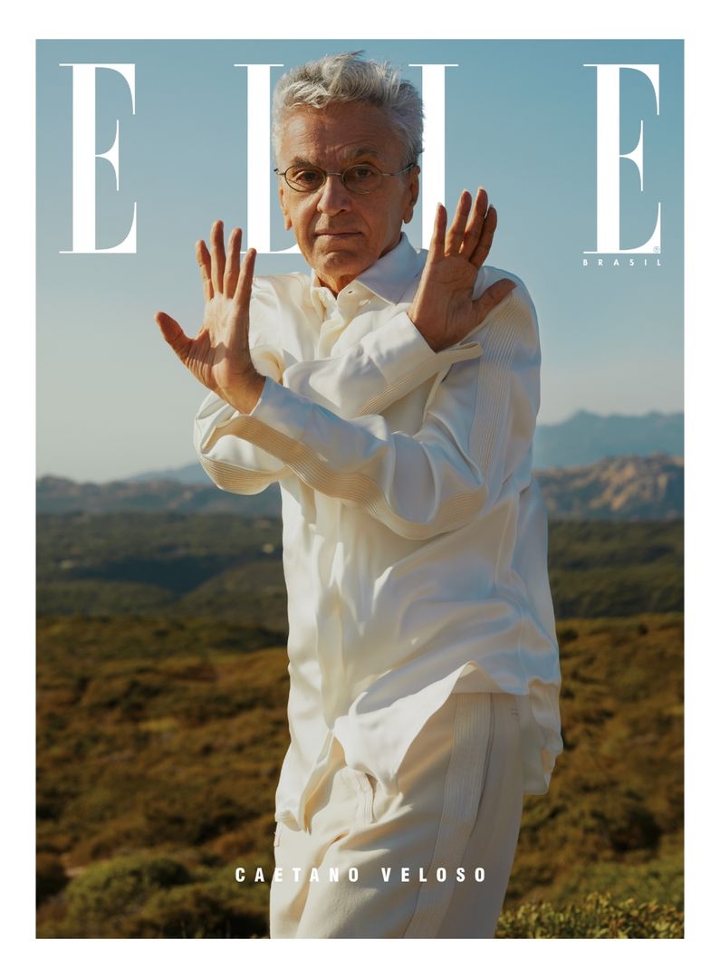 ELLE Brasil Vol. 5 (Set/21) Capa Caetano Veloso (Pose)