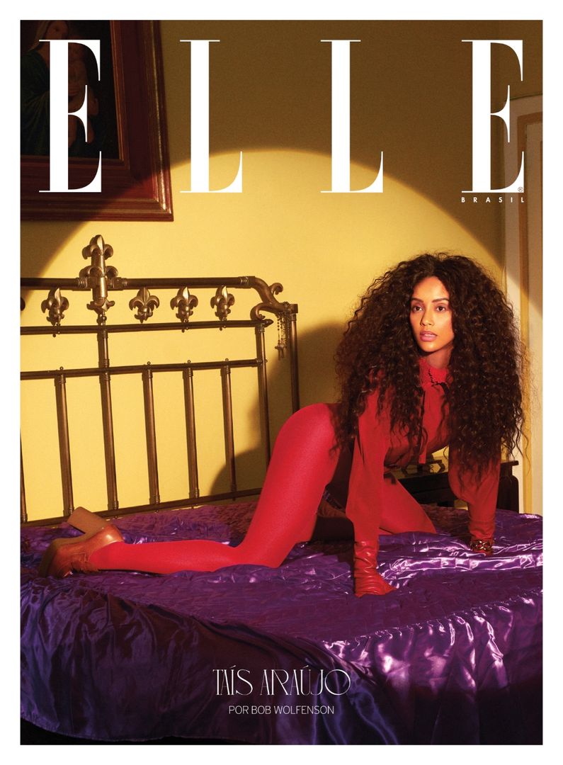 ELLE Brasil Vol. 3 (Mar/21) Capa Taís Araújo