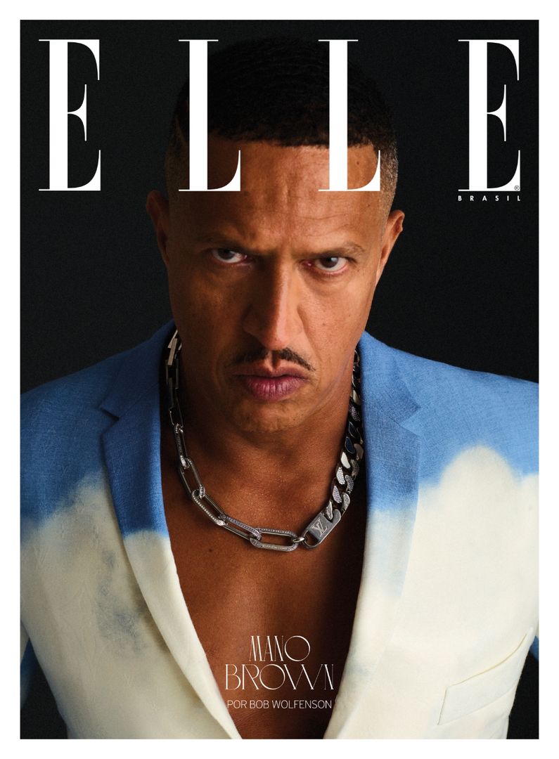 ELLE Brasil Vol. 3 (Mar/21) Capa Mano Brown