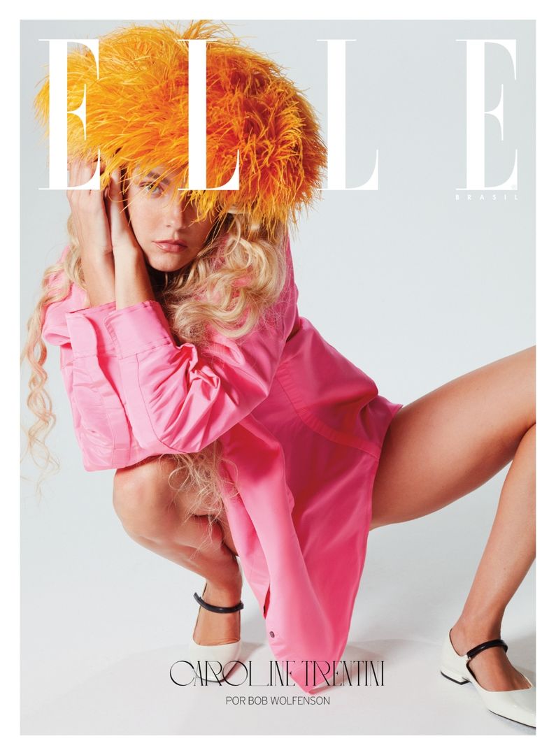 ELLE Brasil Vol. 3 (Mar/21) Capa Carol Trentini