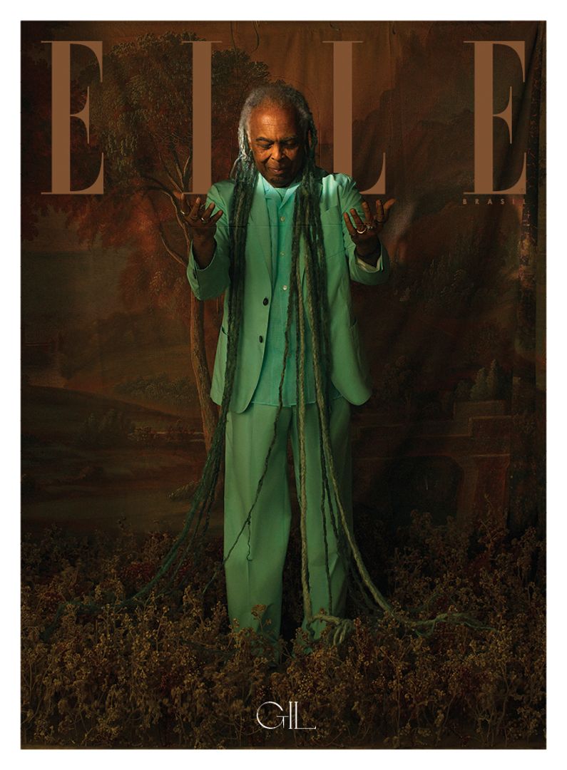 ELLE Brasil Vol. 1 (Set/20) Capa Gilberto Gil