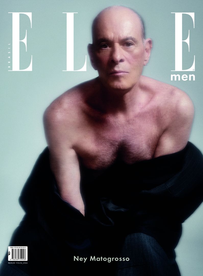 ELLE Men Vol.4 (Ago/24) Capa Ney Matogrosso