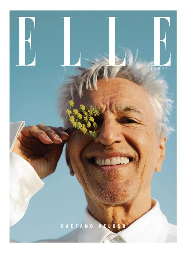 ELLE Brasil Vol. 5 (Set/21) Caetano Veloso (Flor)