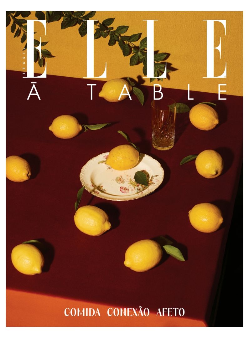 ELLE à Table Vol. 1 (Jul/24) Capa Limões