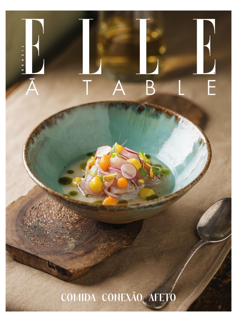 ELLE à Table Vol. 1 (Jul/24) Capa Ceviche