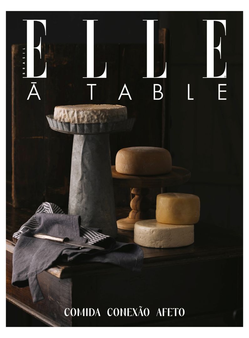 ELLE à Table Vol. 1 (Jul/24) Capa Queijos