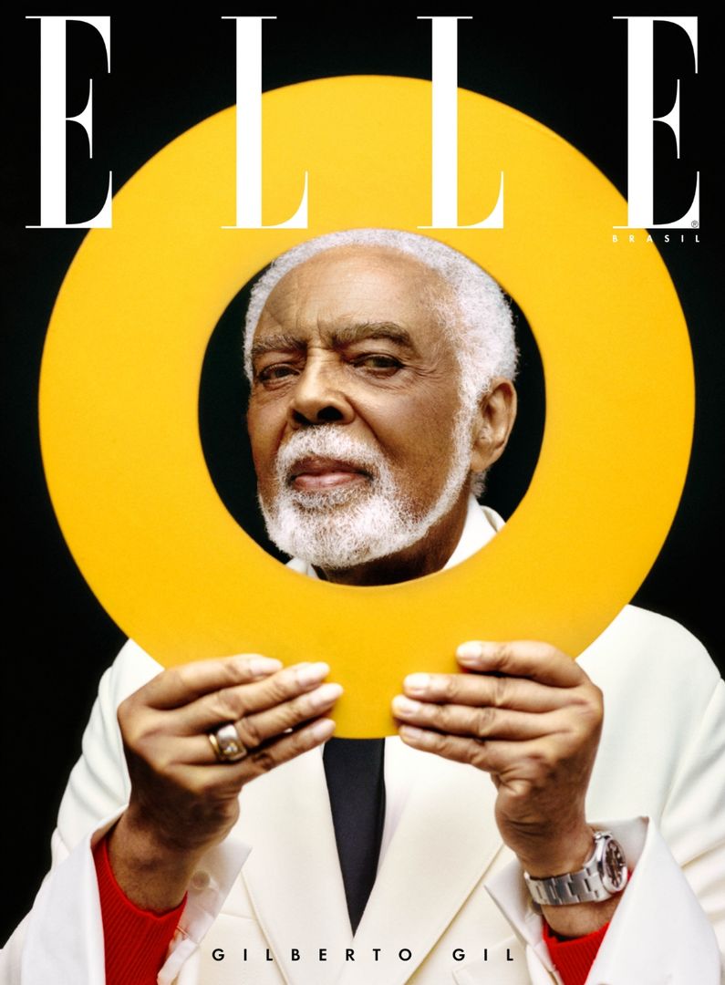 ELLE Brasil Vol 19. (mar/25) - Gilberto Gil Capa 03