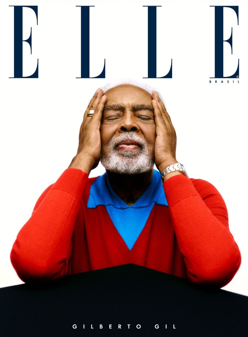 ELLE Brasil Vol 19. (mar/25) - Gilberto Gil Capa 02