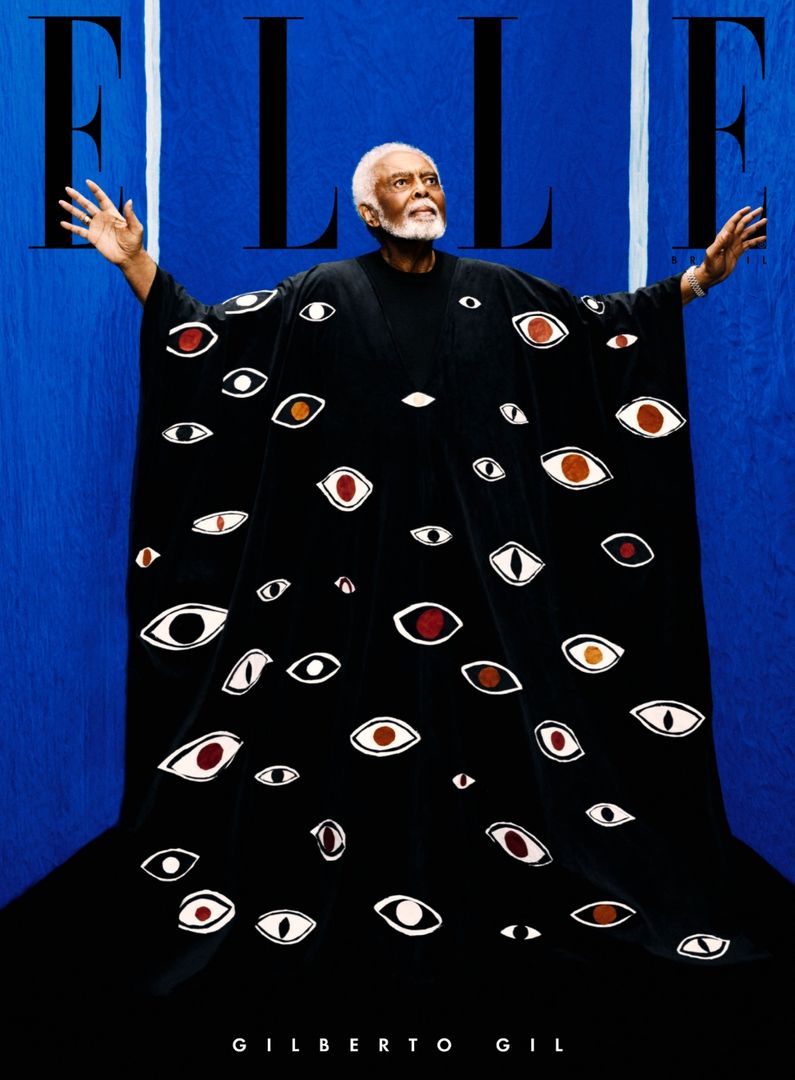ELLE Brasil Vol 19. (mar/25) - Gilberto Gil Capa 01
